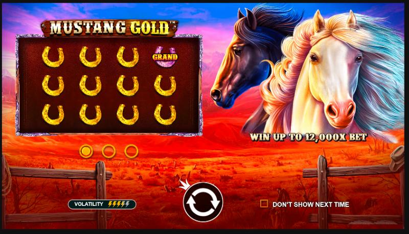 игровой автомат Mustang Gold