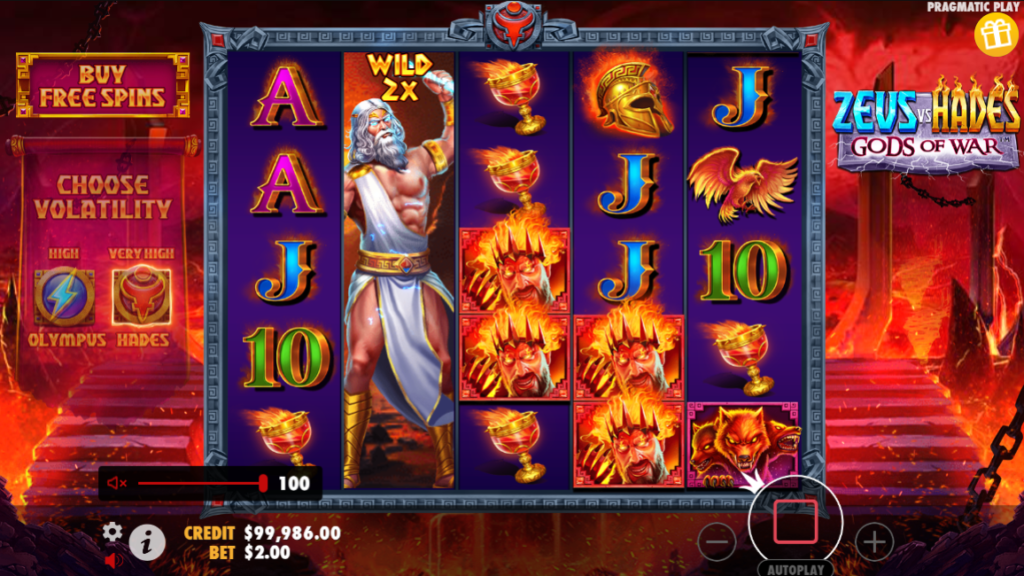 Zeus vs Hades слот